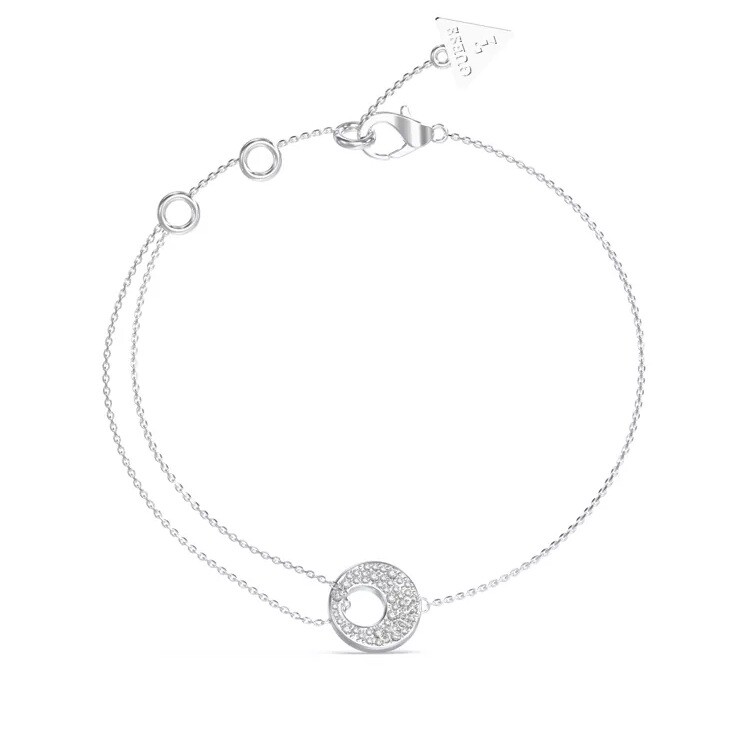 Guess Dámský ocelový náramek Blooming Summer JUBB05224JWRH 18,5 cm