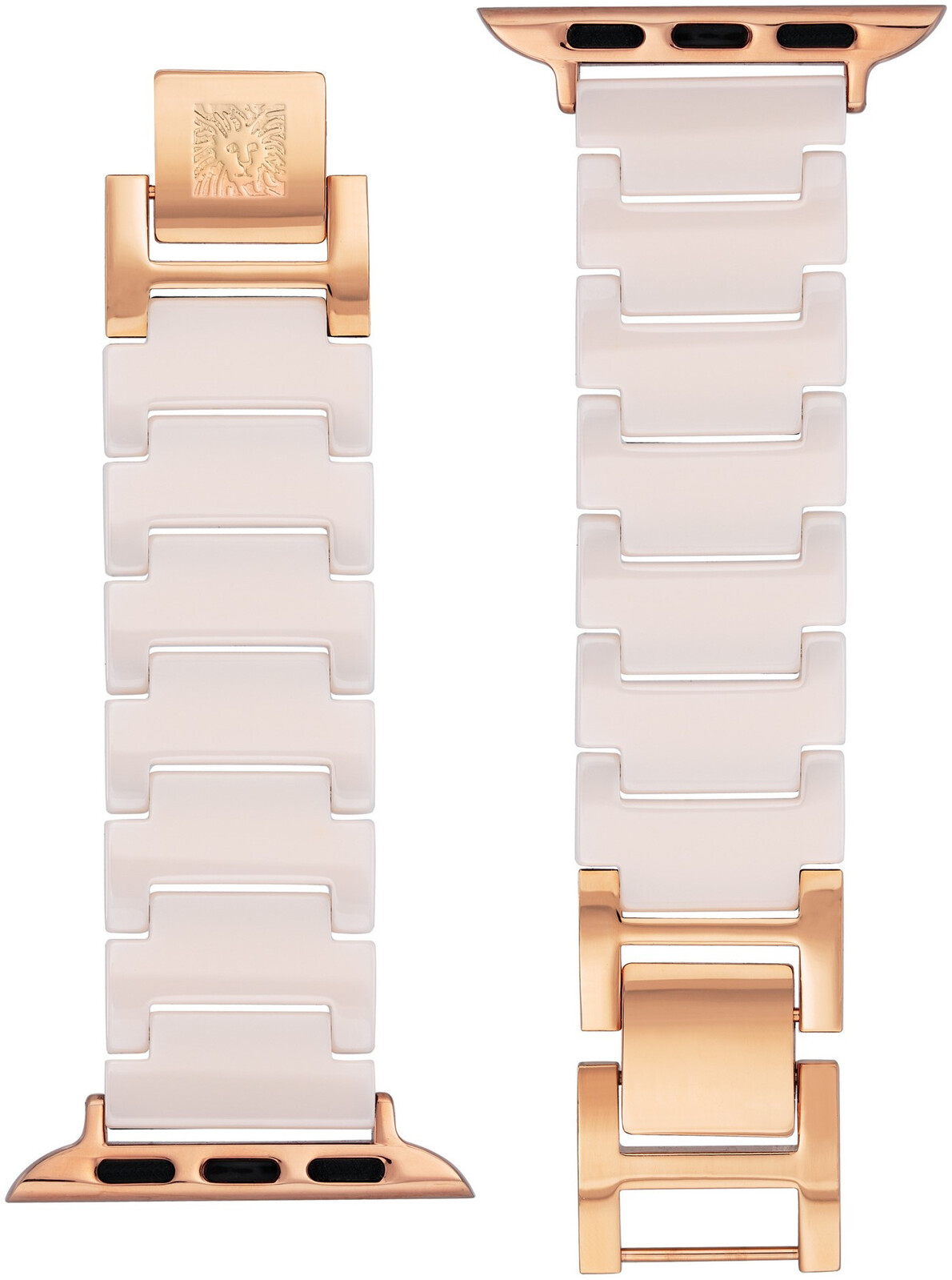 Anne Klein Keramický tah pro Apple Watch 38/40/41 mm - Pink WK/1011RGBH