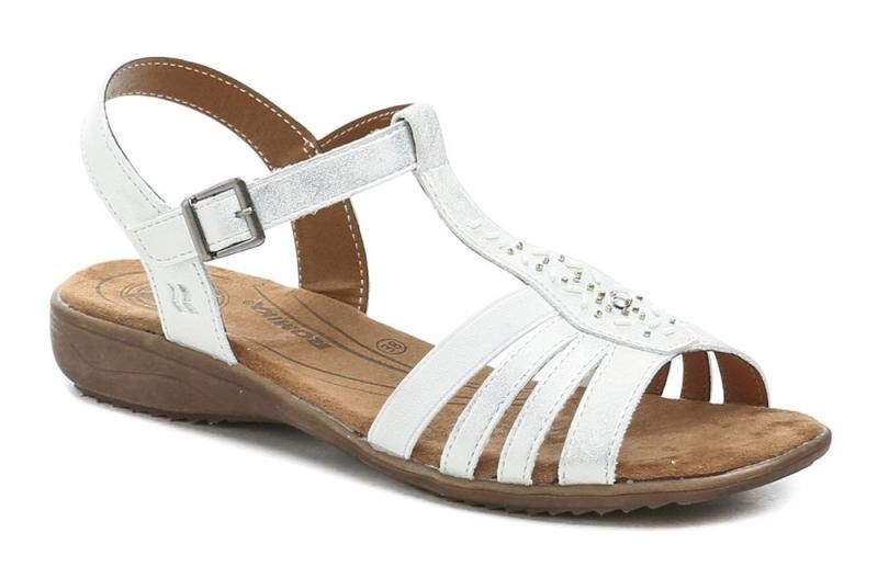 Romika 74R0212005 bílé dámské sandály
