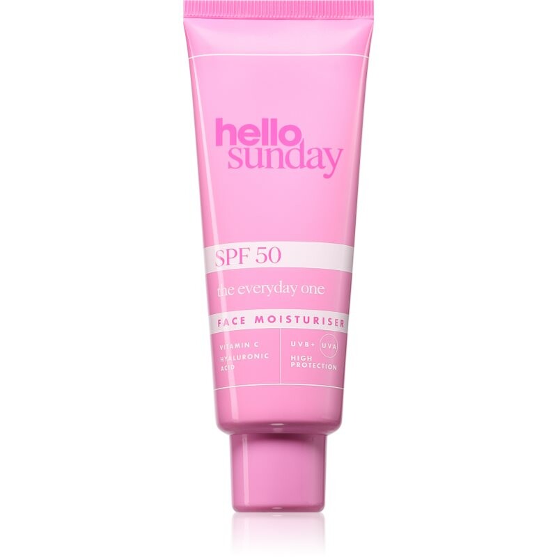 hello sunday the everyday one SPF 50 hydratační krém na obličej SPF 50 75 ml