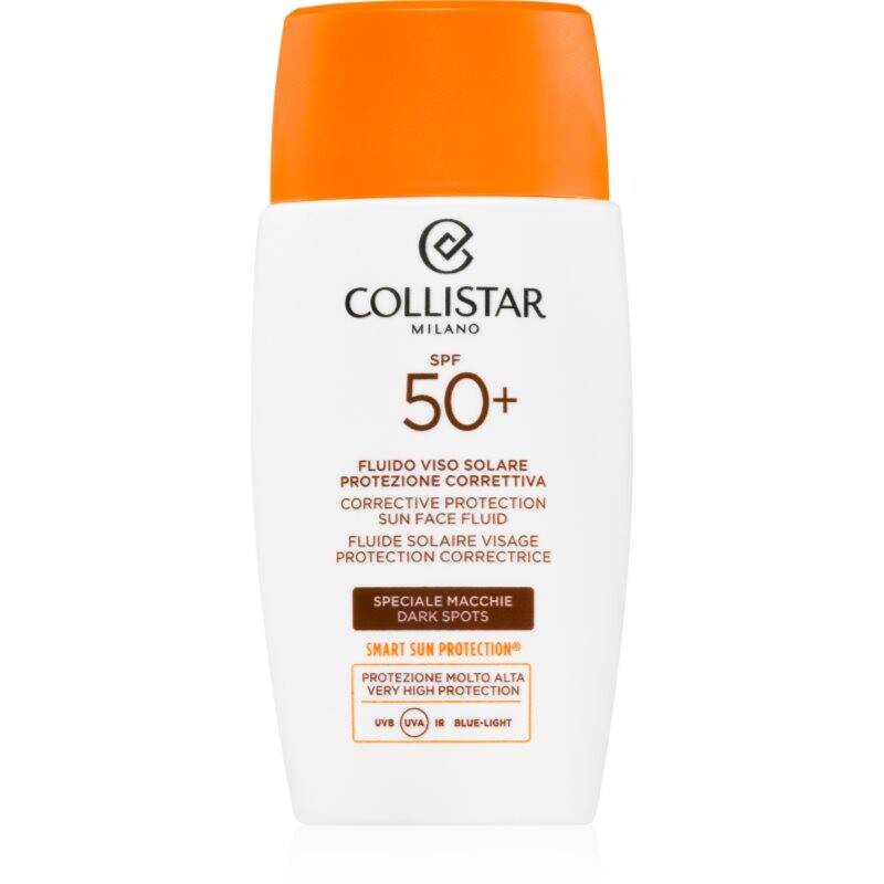 Collistar CORRECTIVE PROTECTION SUN FACE FLUID SPF50+ ochranný fluid na opalování SPF 50+ 50 ml