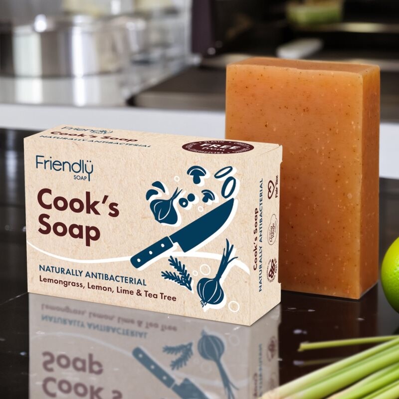 Friendly Soap Cook's Soap přírodní tuhé mýdlo na ruce 95 g