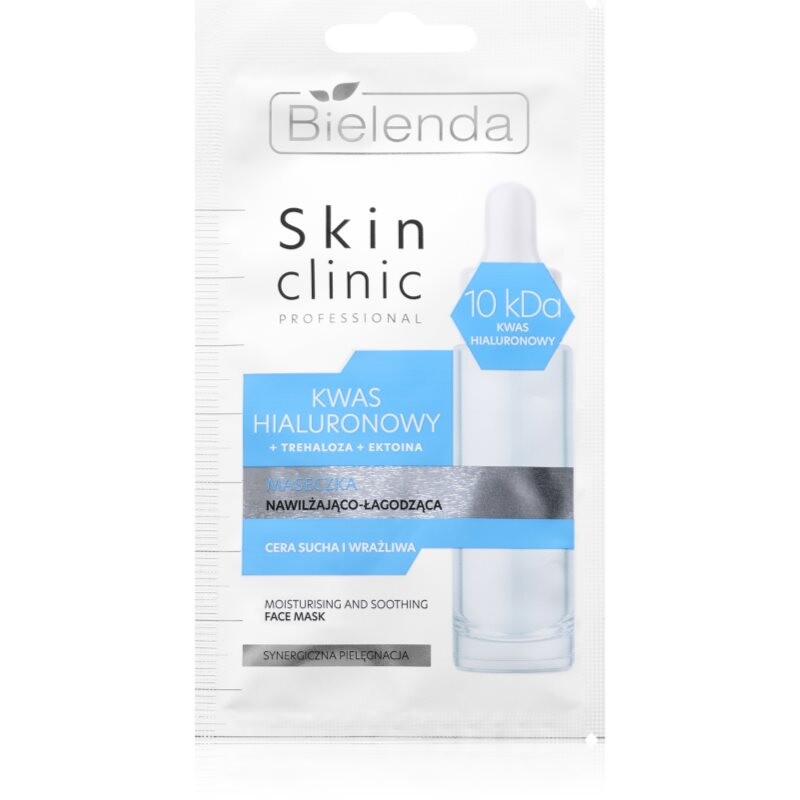 Bielenda Skin Clinic Professional Hyaluronic Acid noční hydratační maska se zklidňujícím účinkem 8 g