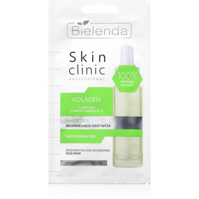 Bielenda Skin Clinic Professional Collagen výživná regenerační maska na noc 8 g