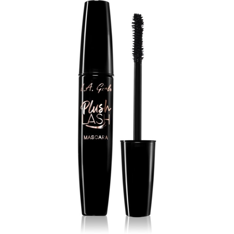 L.A. Girl Cosmetics Plush Lash řasenka pro objem a natočení řas odstín Blackest Black 10 g
