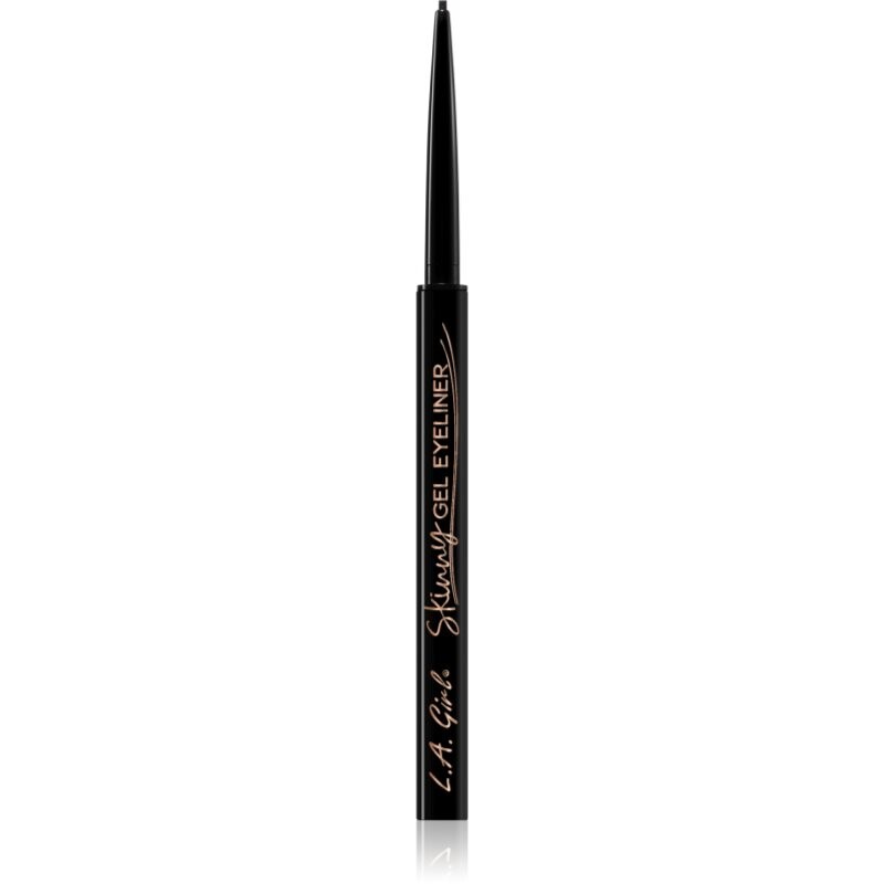 L.A. Girl Cosmetics Skinny gelové oční linky odstín Silky Black 0.1 g