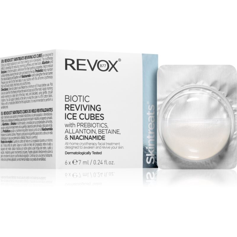 Revox B77 Skintreats Biotic Reviving Ice Cubes kryo-gel s revitalizačním účinkem 6x7 ml