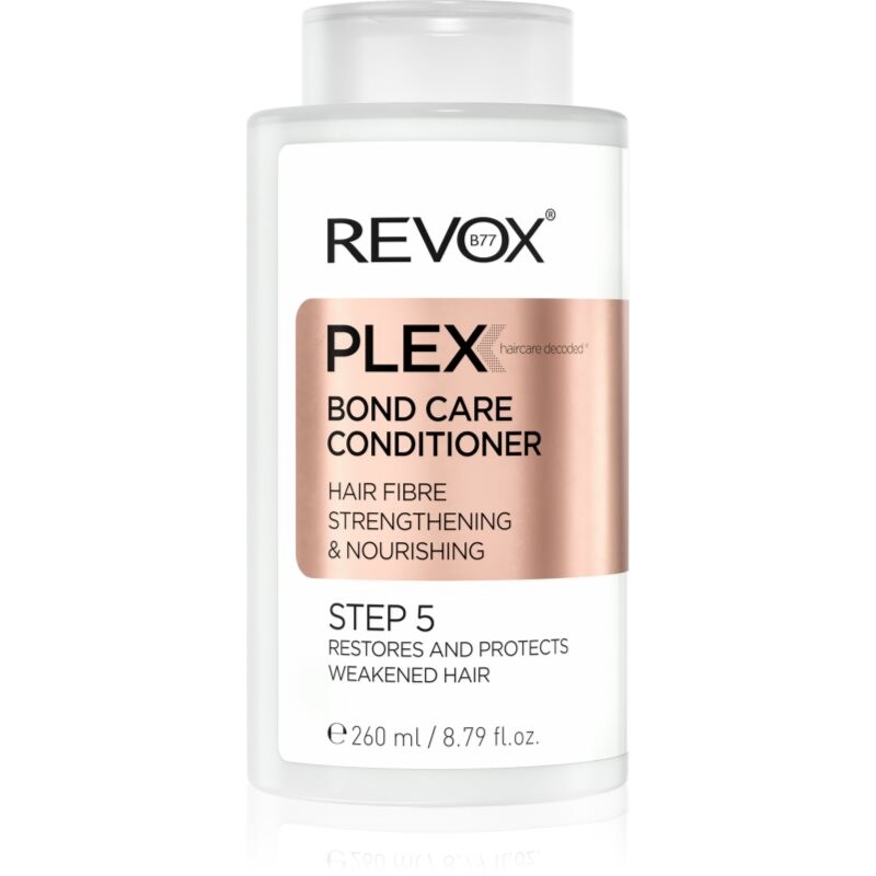 Revox B77 PLEX Bond Care Conditioner. Step 5 vyživující kondicionér pro posílení vlasů 260 ml