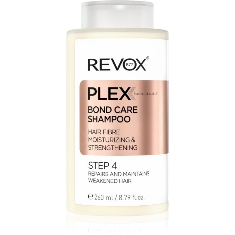 Revox B77 PLEX Bond Care Shampoo. Step 4 posilující šampon s hydratačním účinkem 260 ml