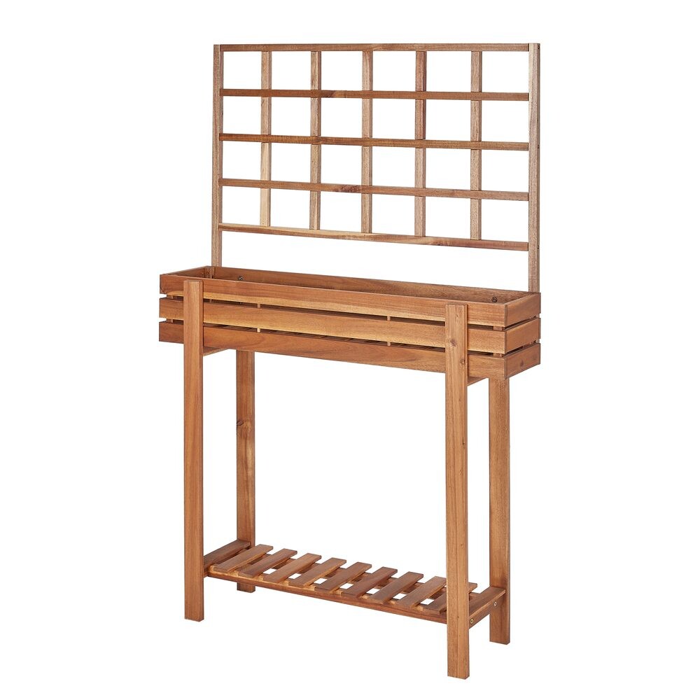 NEW GARDENING Police na rostliny s mřížkou