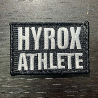 Workout Nášivka HYROX ATHLETE se suchým zipem WOR500