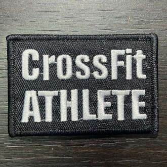 Workout Nášivka CrossFit ATHLETE se suchým zipem WOR501