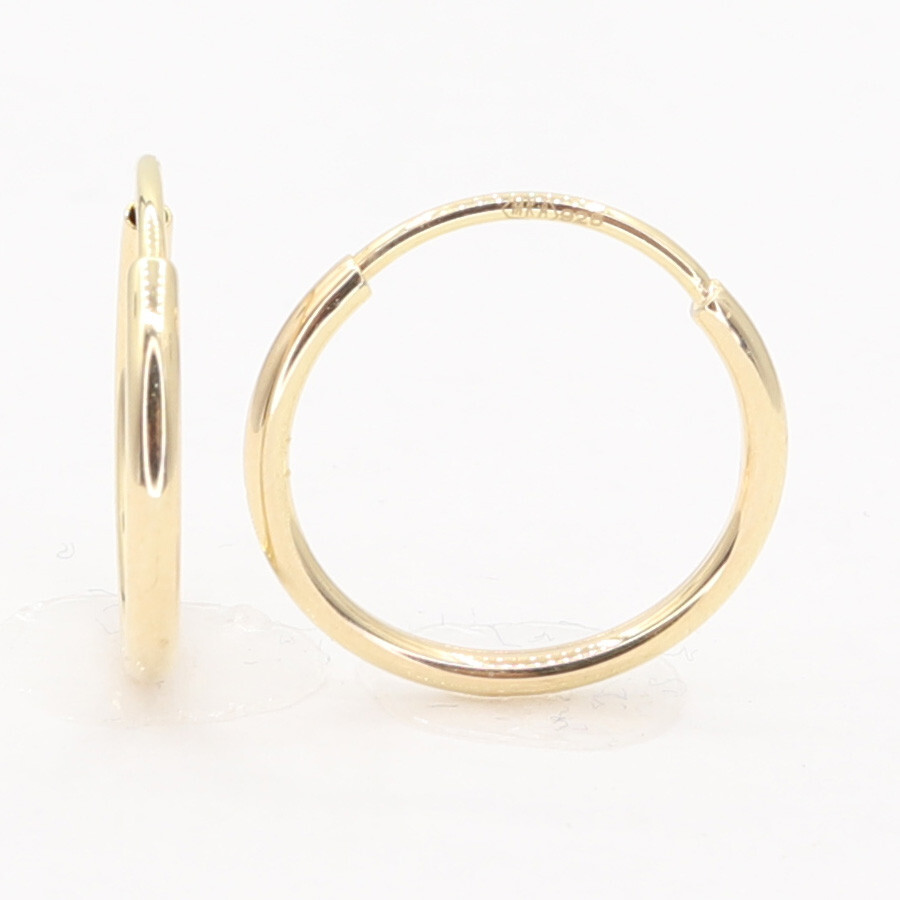 Zlaté náušnice OE602