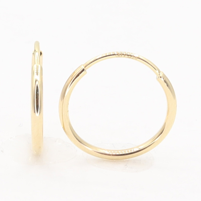 Zlaté náušnice OE605