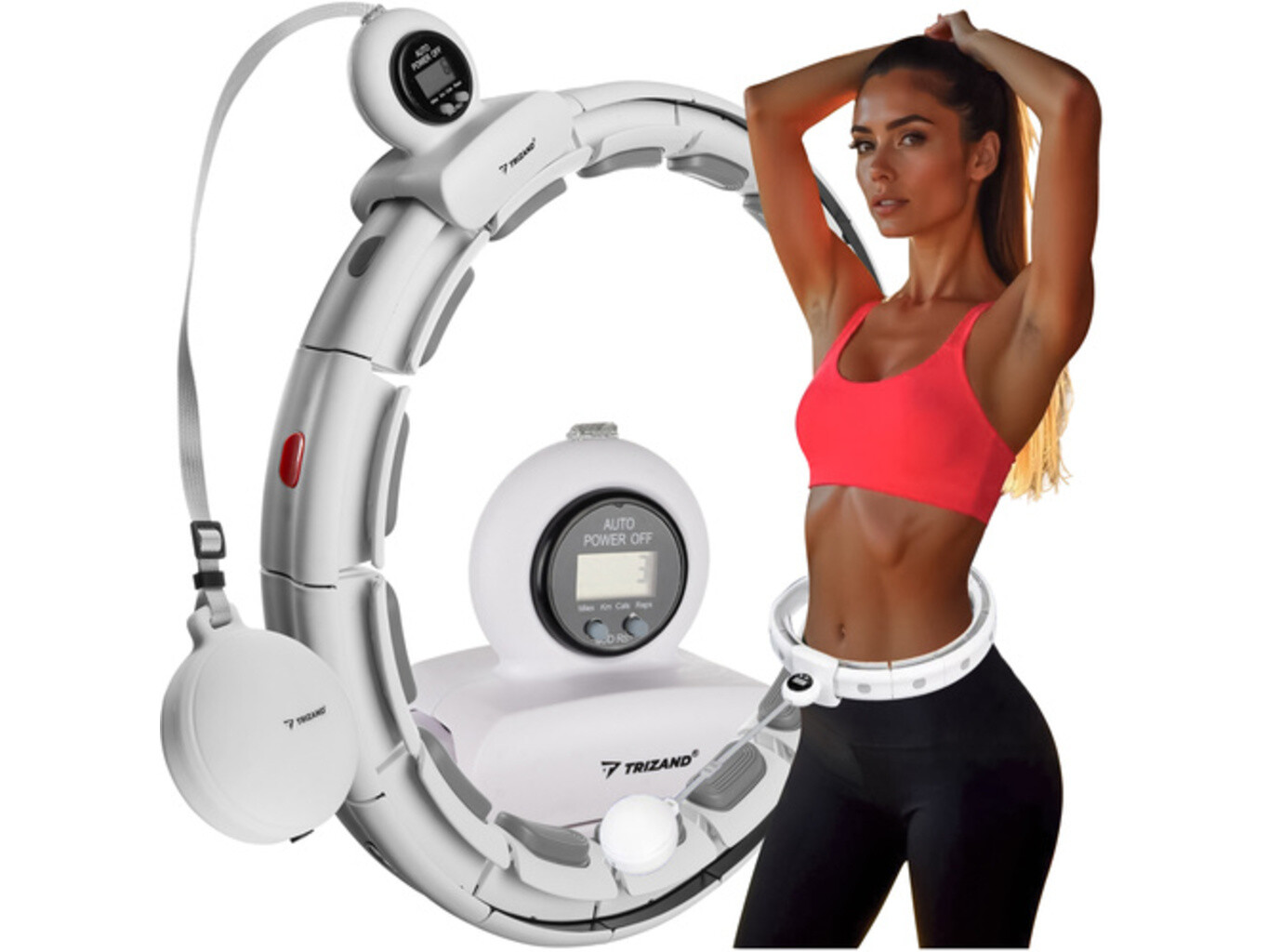 Trizand Hula Hoop obruč s digitálním počítadlem