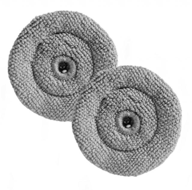 Mopy pro ROBOROCK S8 Max Ultra, S8 MaxV Ultra kulaté, 2ks