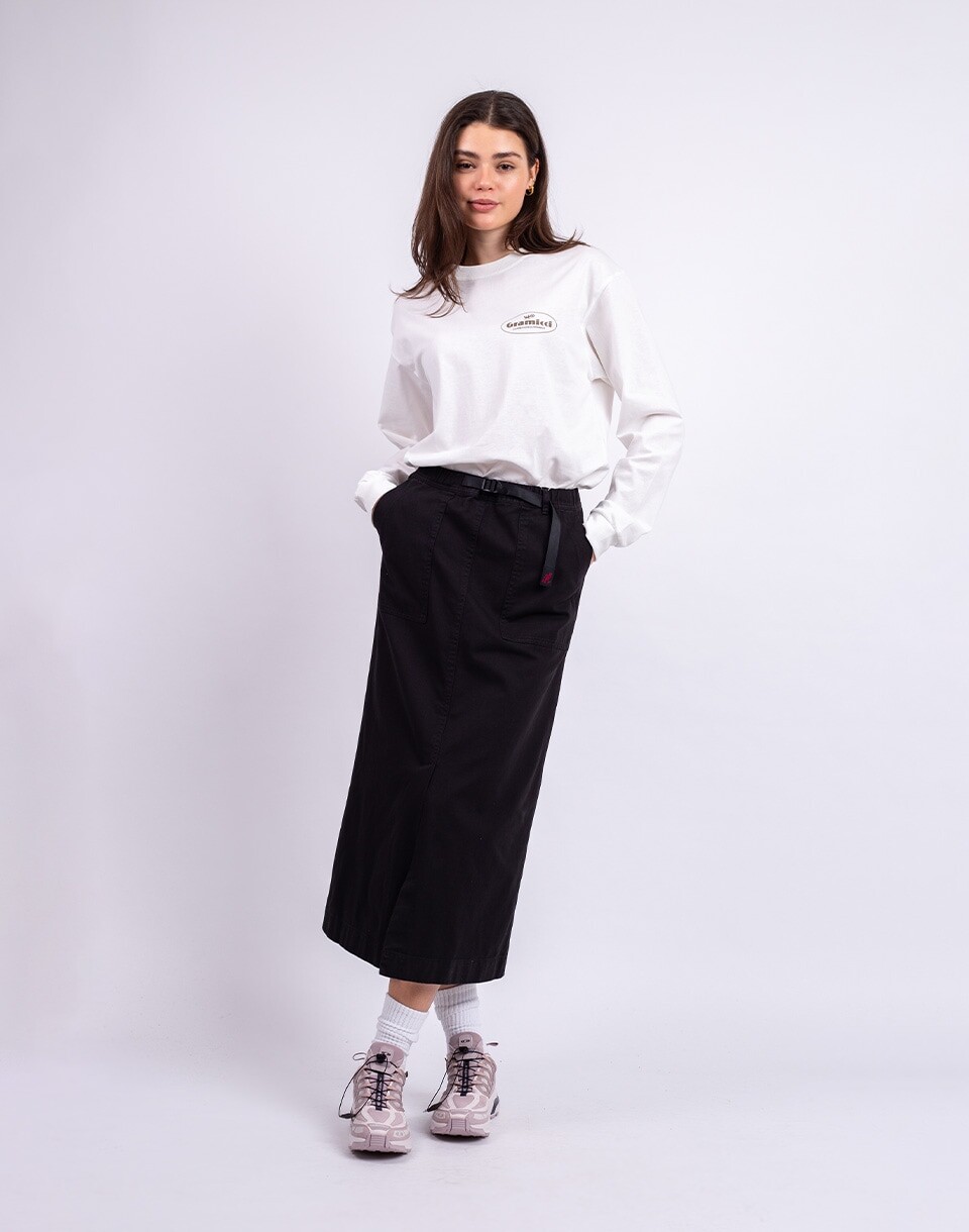 Gramicci Long Baker Skirt BLACK XS