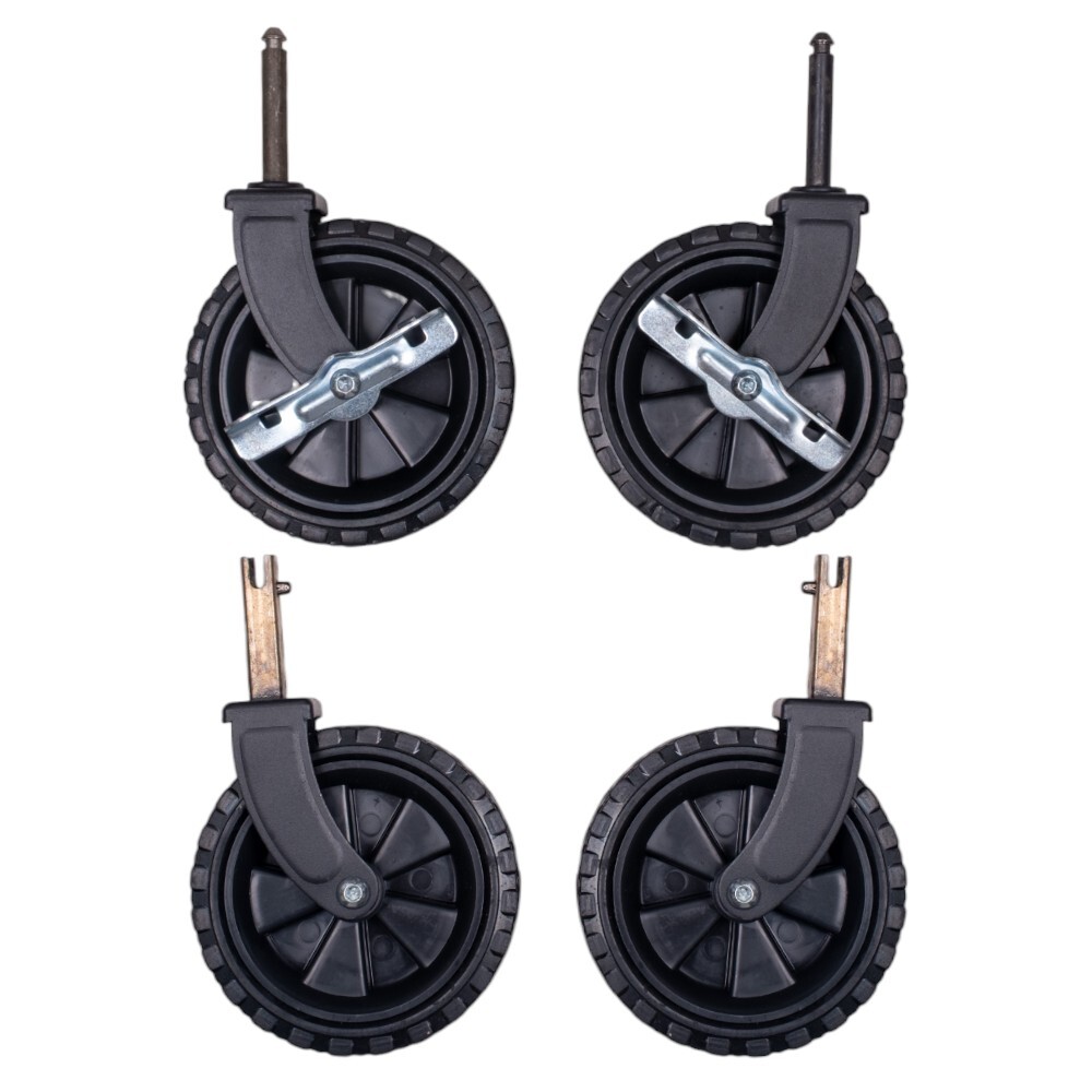 inSPORTline Náhradní kolečka pro přepravní vozík 12x3 cm (4,7x1,2