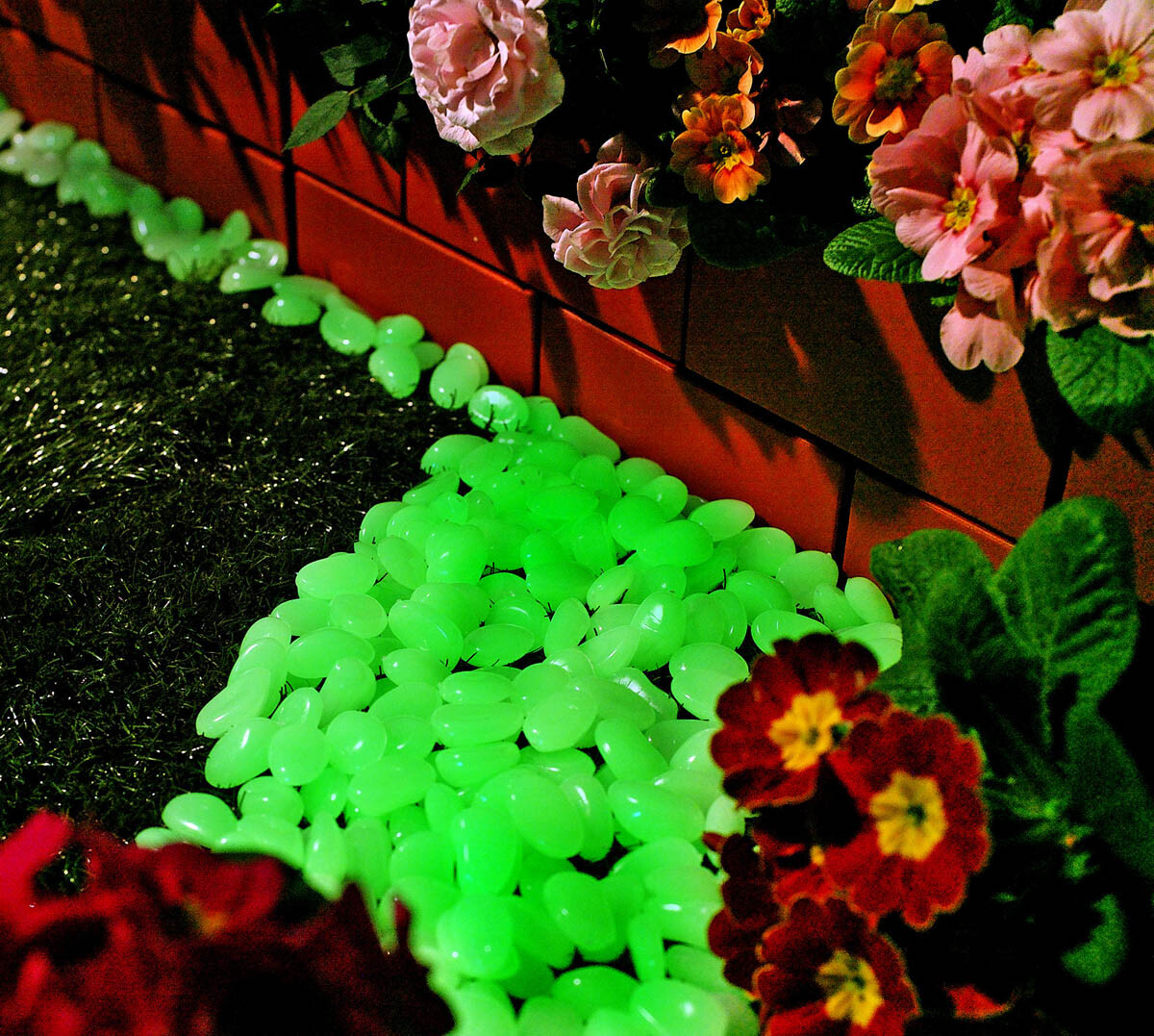 RUCO Svítící oblázky - 100 kusů