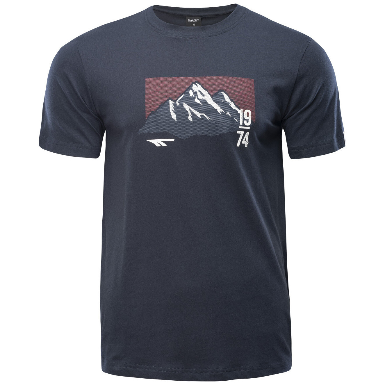 Pánské triko Hi-Tec Rawal Velikost: L / Barva: černá