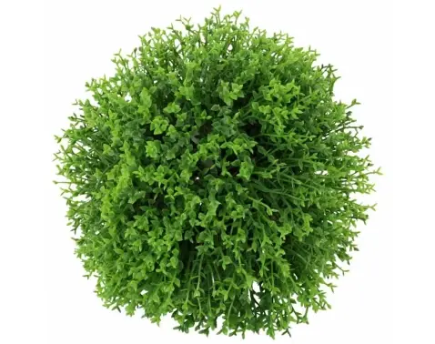 Umělá květina Buxus 13 cm, zelená