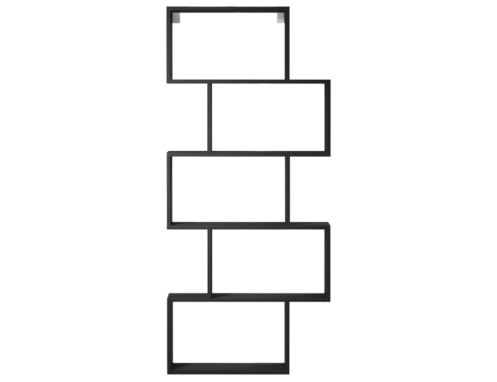 Knihovna Shellf černá