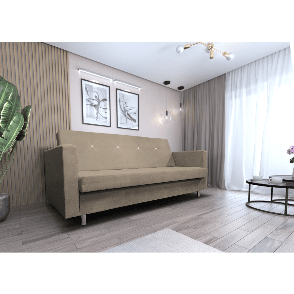 Rozkládací 3-místná pohovka LILANA Tempo Kondela