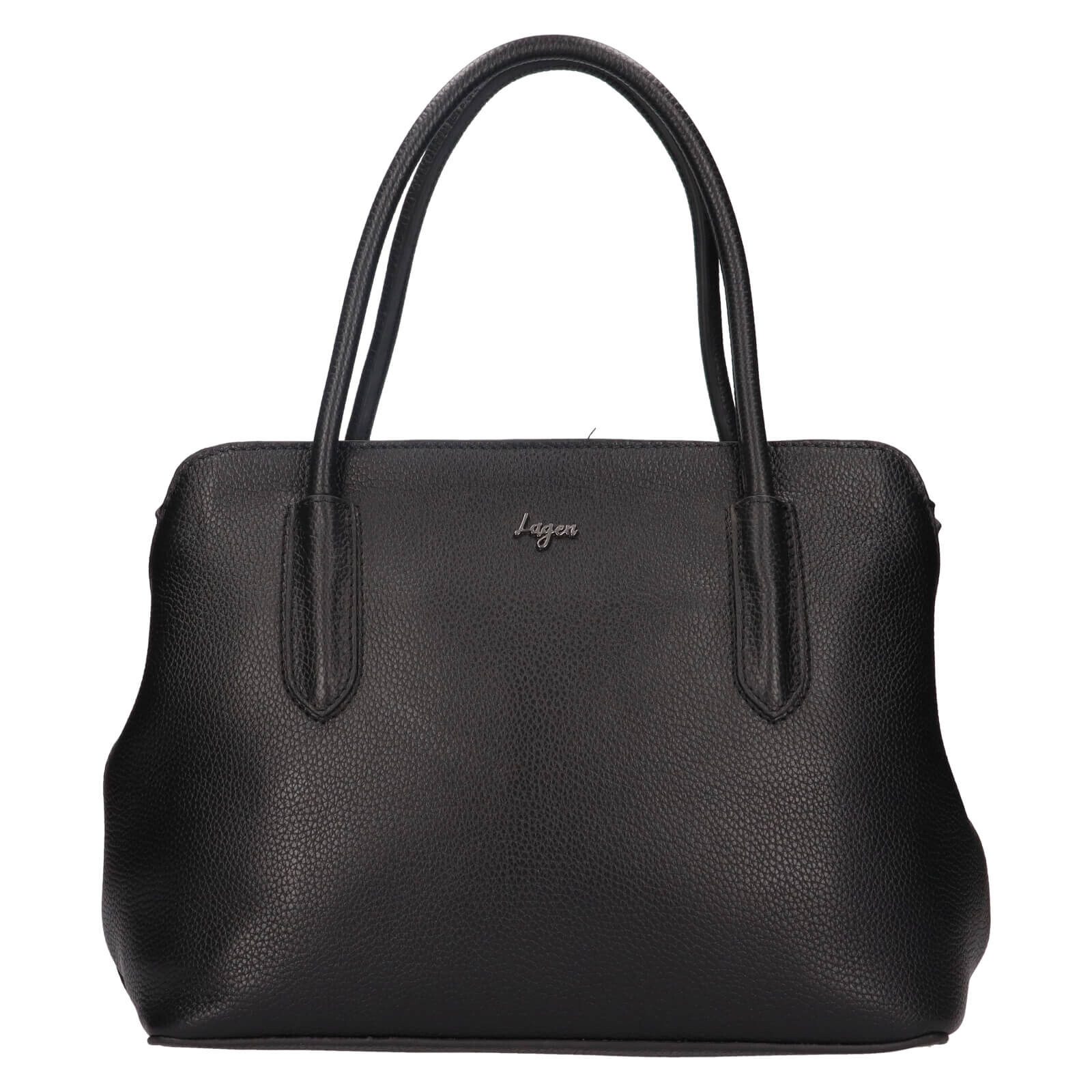 Dámská kožená kabelka Lagen Dorthe - černá