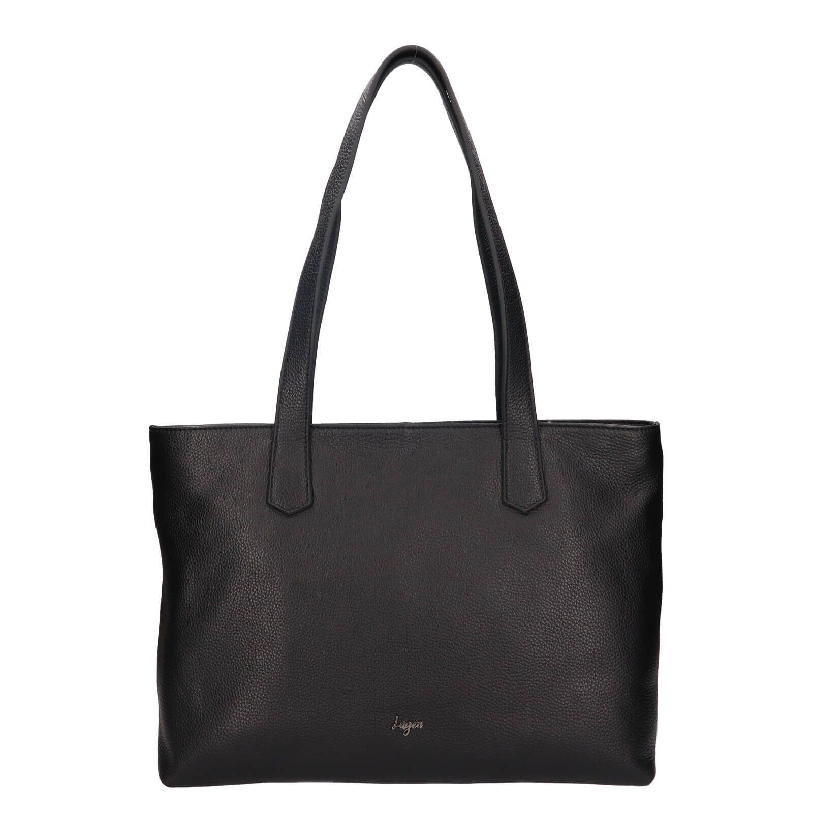 Dámská kožená kabelka Lagen Mille - černá