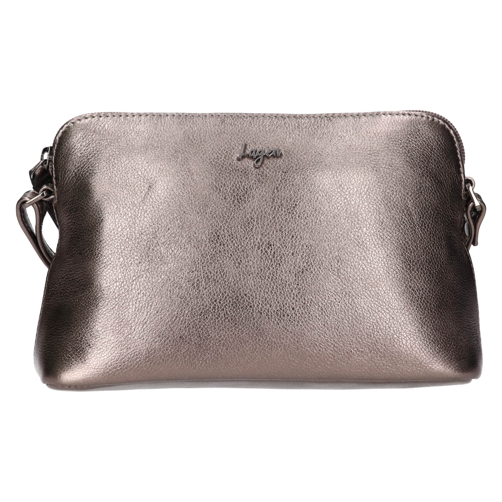 Dámská crossbody kabelka Lagen Jitke - stříbrná