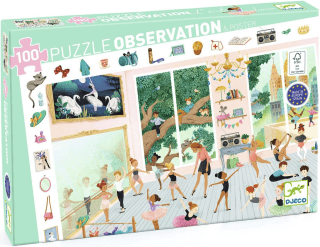 Vyhledávací puzzle Taneční škola 100 dílků