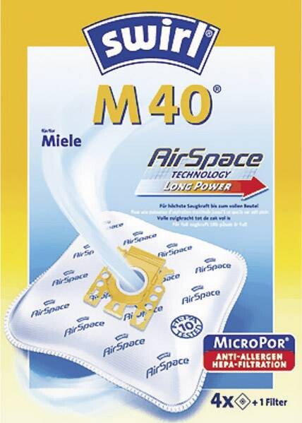 Swirl M40 MicroPor plus sáčky do vysavače 4 ks