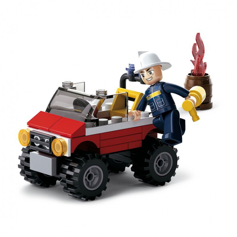 Stavebnice Sluban Fire Jeep M38-B0621