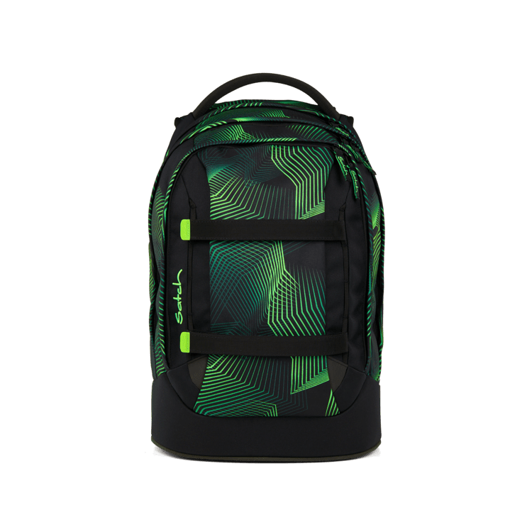 Studentský batoh Ergobag Satch pack - Seismic Green