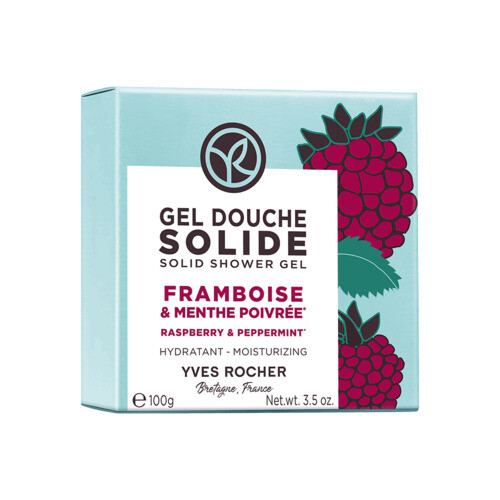 Tuhý sprchový gel Malina & máta od Yves Rocher