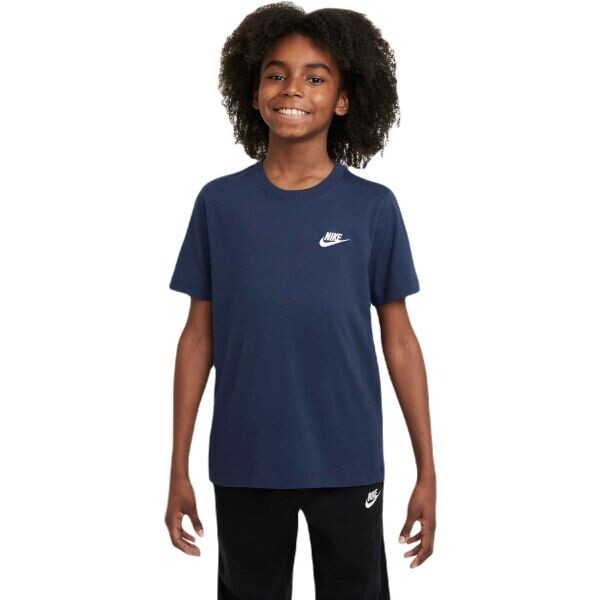 Nike SPORTSWEAR Dětské triko, tmavě modrá, velikost