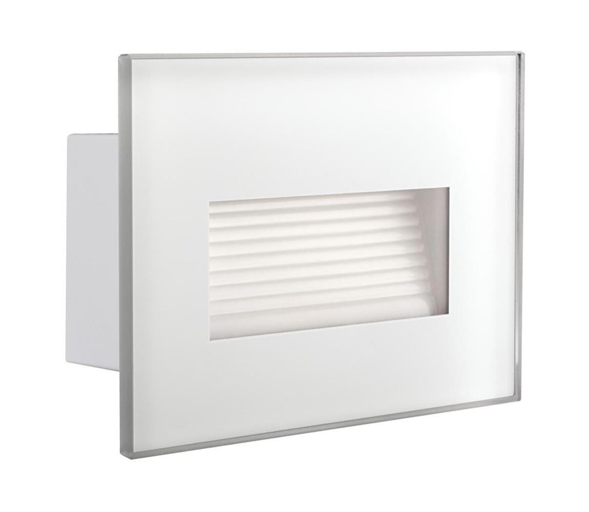 33693 - LED Vestavné svítidlo GLASI LED/3W/230V 4000K IP44 bílá