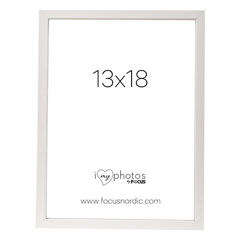 FOCUS ROCK  rám 13x18 dřevo, bíly