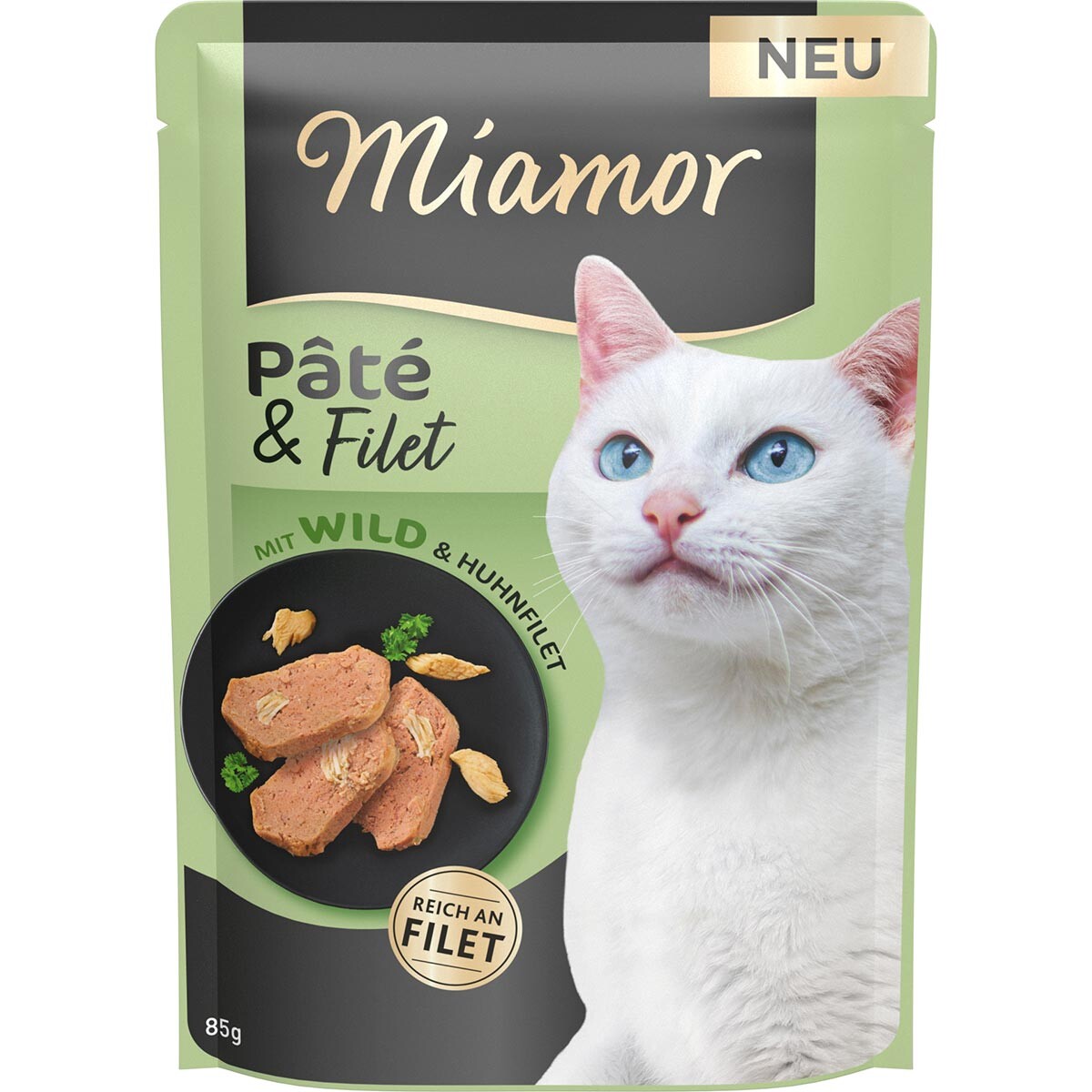 Miamor Pâté & Filet 10 ks (10 x 85 g) - zvěřina
