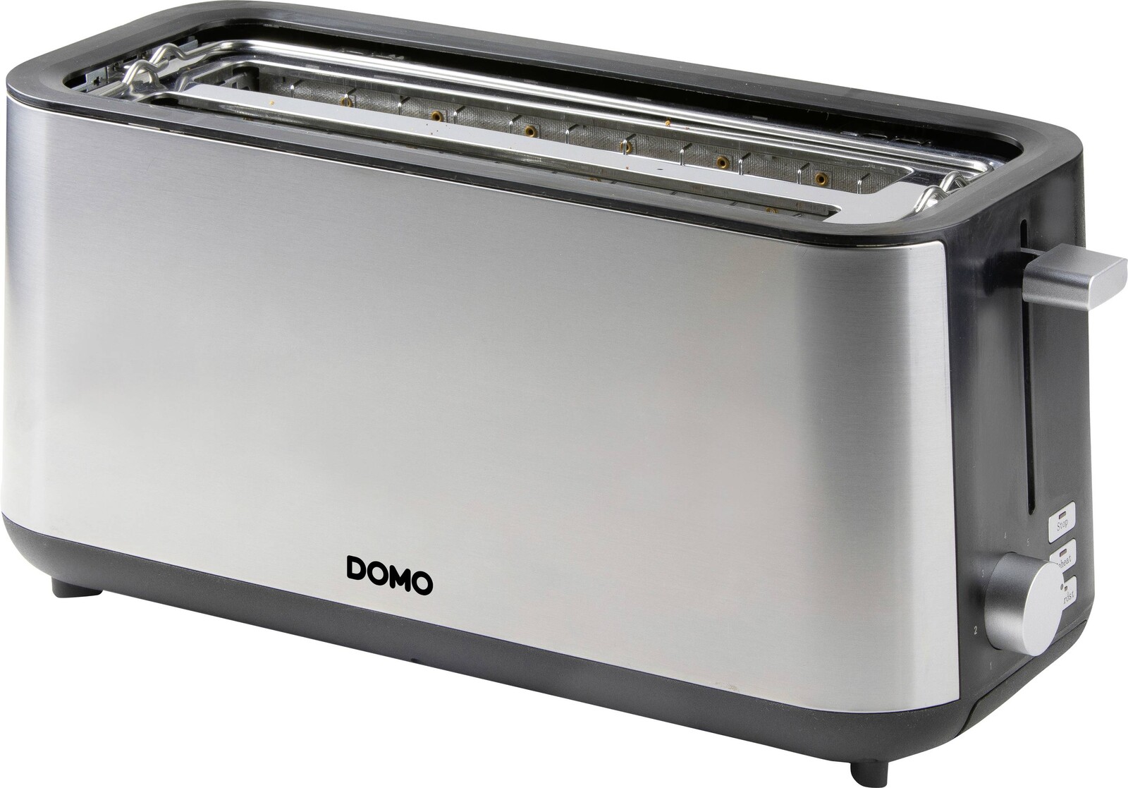 DOMO TOASTER 2 Schlitze für 4 Toasts topinkovač