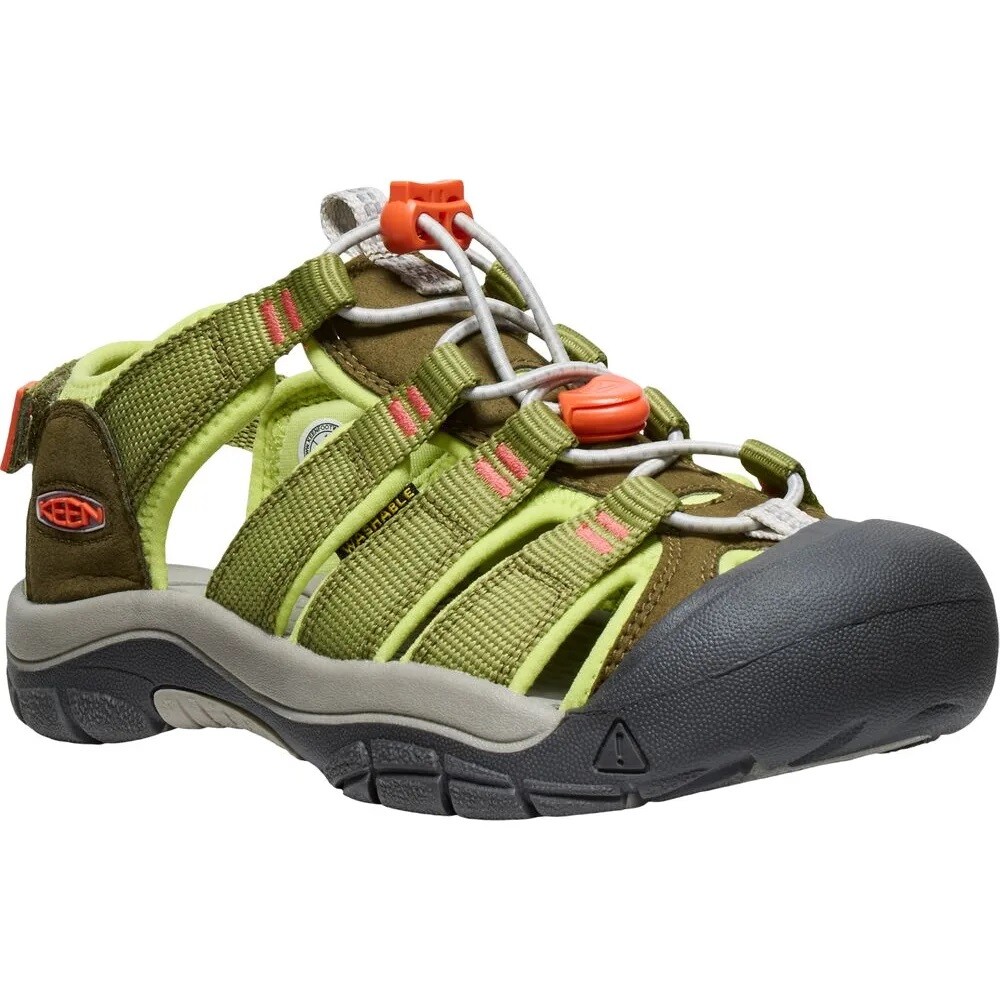 Keen NEWPORT BOUNDLESS YOUTH dark olive/scarlet ibis Velikost: 32/33 195208626937