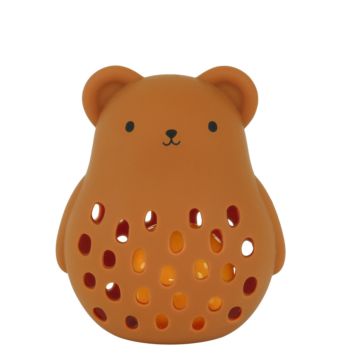 A Little Lovely Company - silikonové chrastítko - medvídek