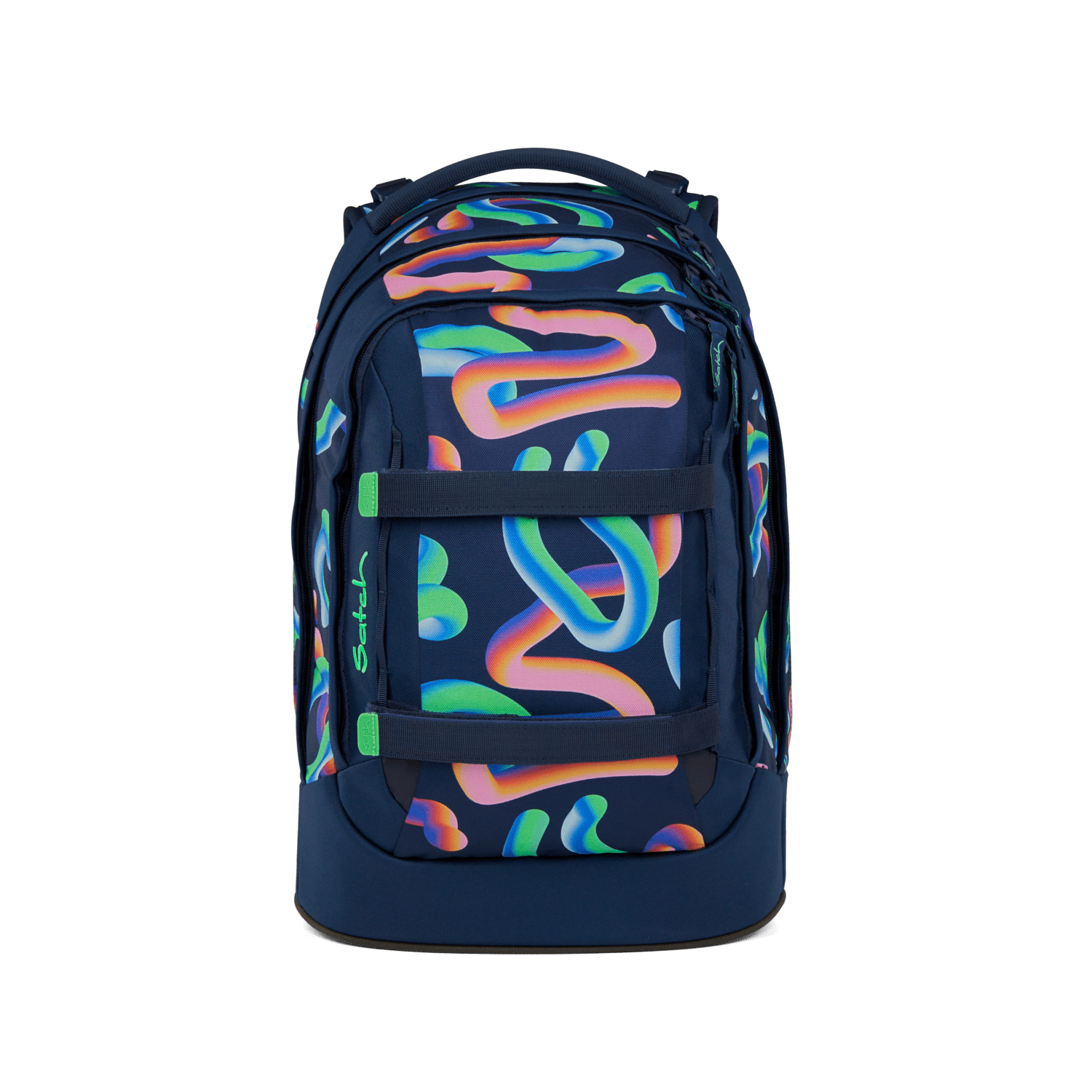Studentský batoh Ergobag Satch pack - Crazy Twist