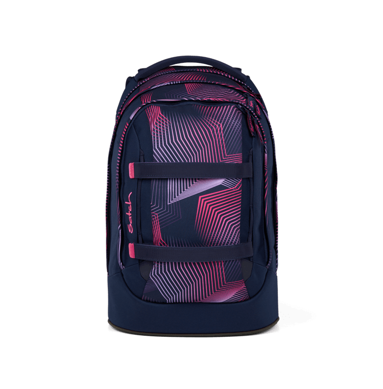 Studentský batoh Ergobag Satch pack - Seismic Pink