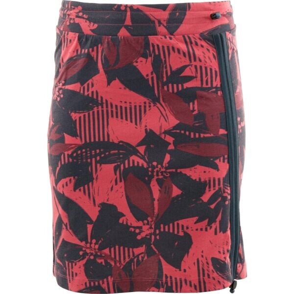 ALPINE PRO NIURA Dámská sukně, červená, velikost