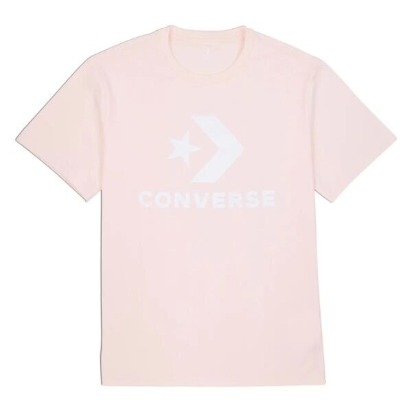 Converse STANDARD FIT CENTER STAR CHEV Dámské tričko, růžová, velikost