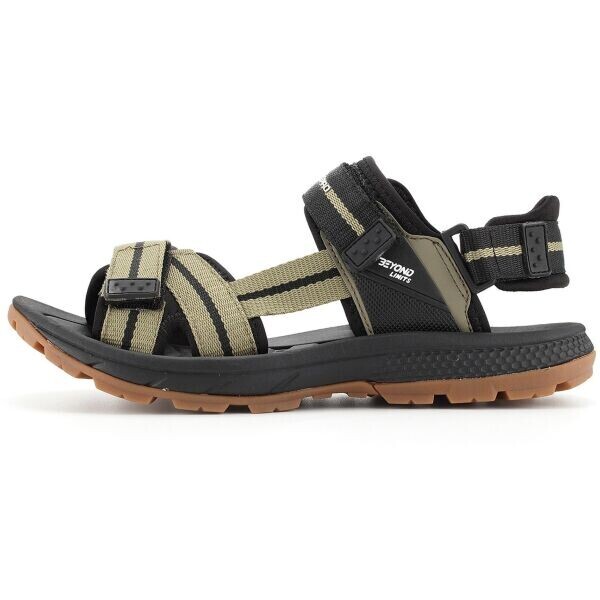 ALPINE PRO ALVE Pánské sandály, khaki, velikost