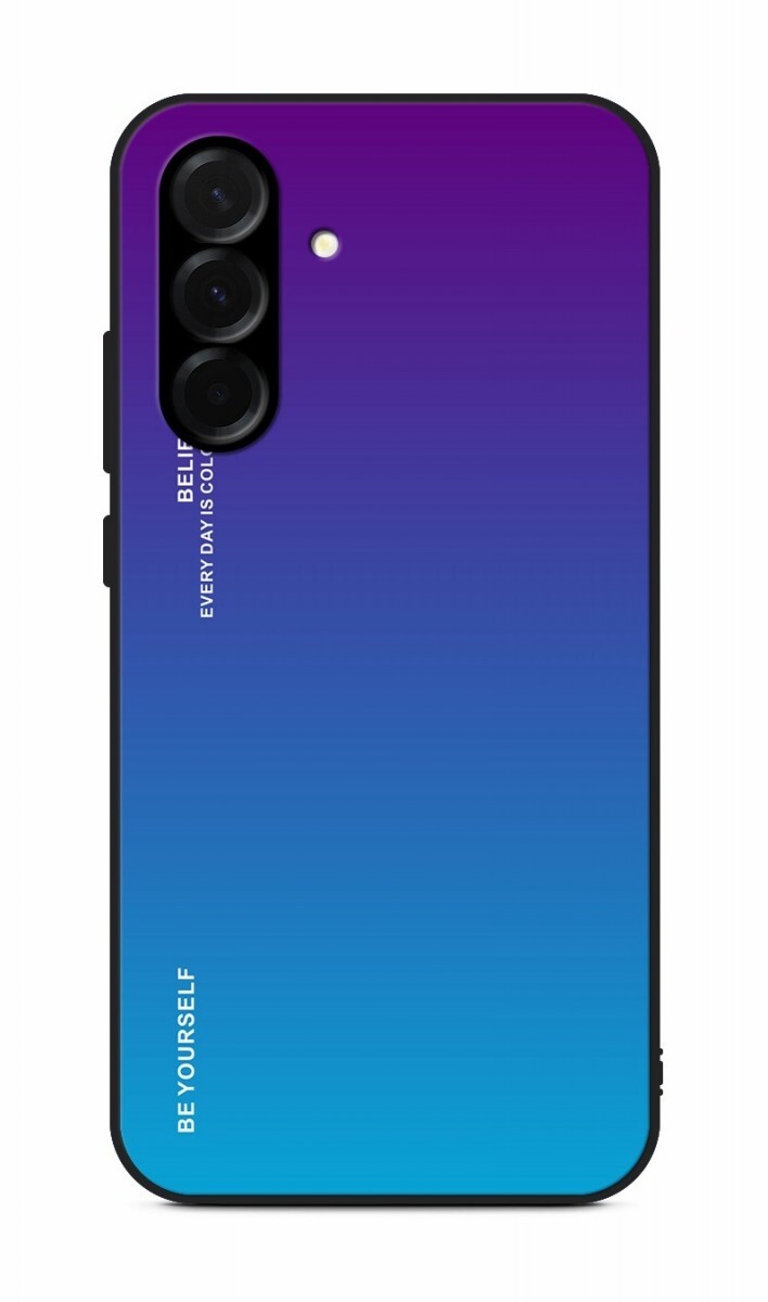 Kryt TopQ LUXURY Samsung A56 pevný duhový purpurový 138559