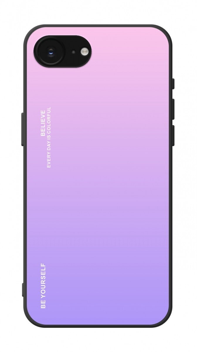 Kryt TopQ LUXURY iPhone 16e pevný duhový růžový 138486