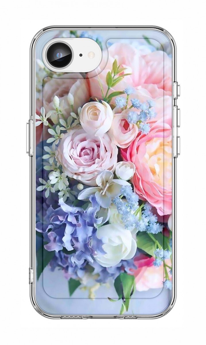 Kryt TopQ Image iPhone 16e pevný Kytice 138382